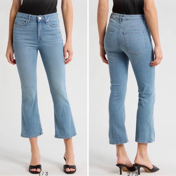 Frame Denim Denim - Frame Denim Women's Cropped Light Blue Jeans